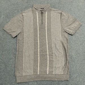 EXPRESS Quarter Zip Collar Shirt